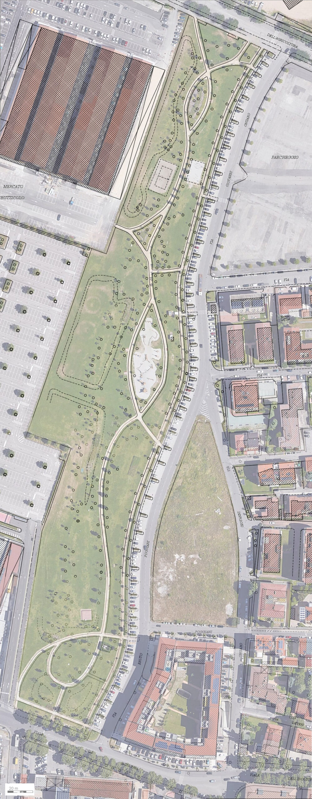 Mappa Parco Santa Teresa